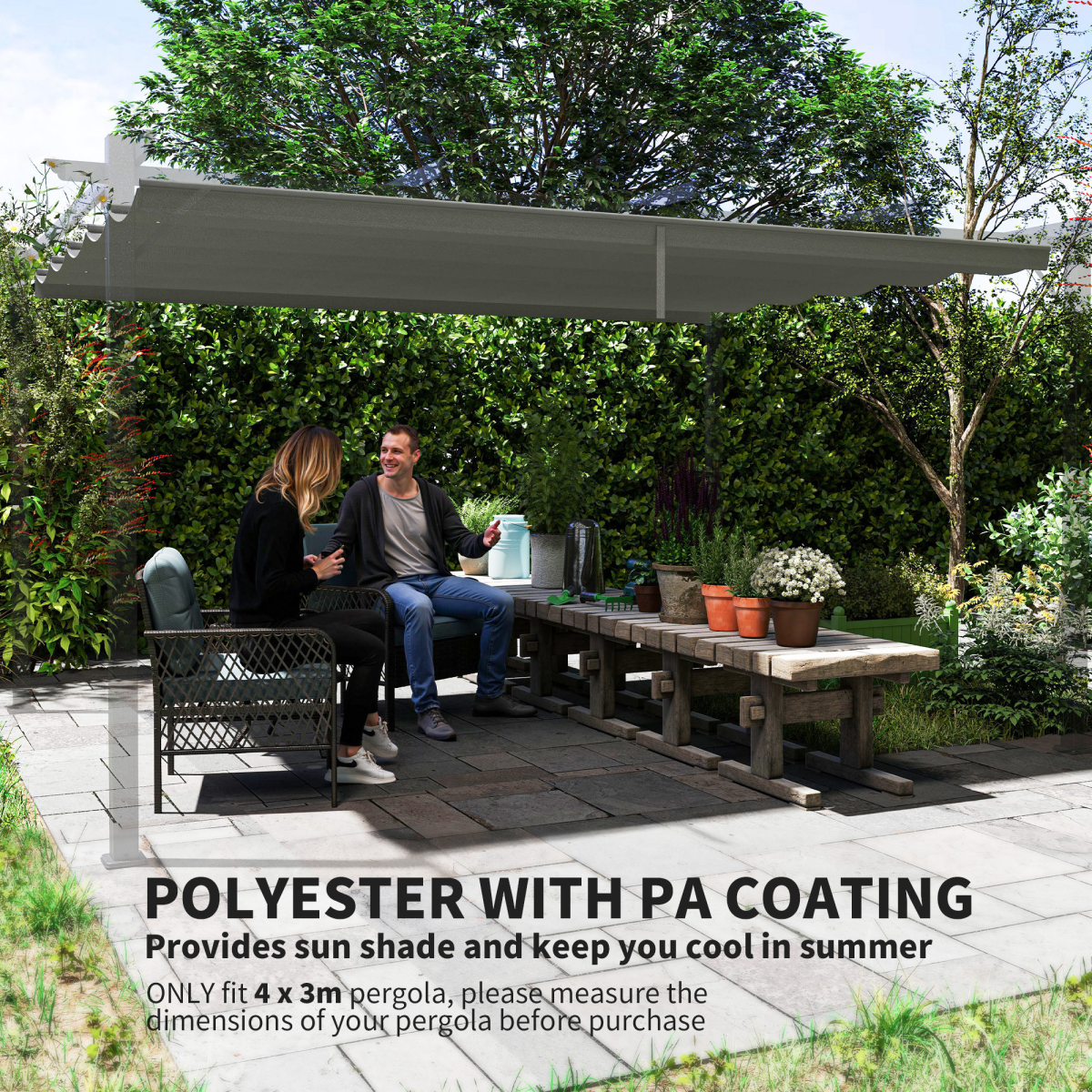 cortex-london-windsor-outsunny-pergola-replacement-canopy-light-grey-polyester