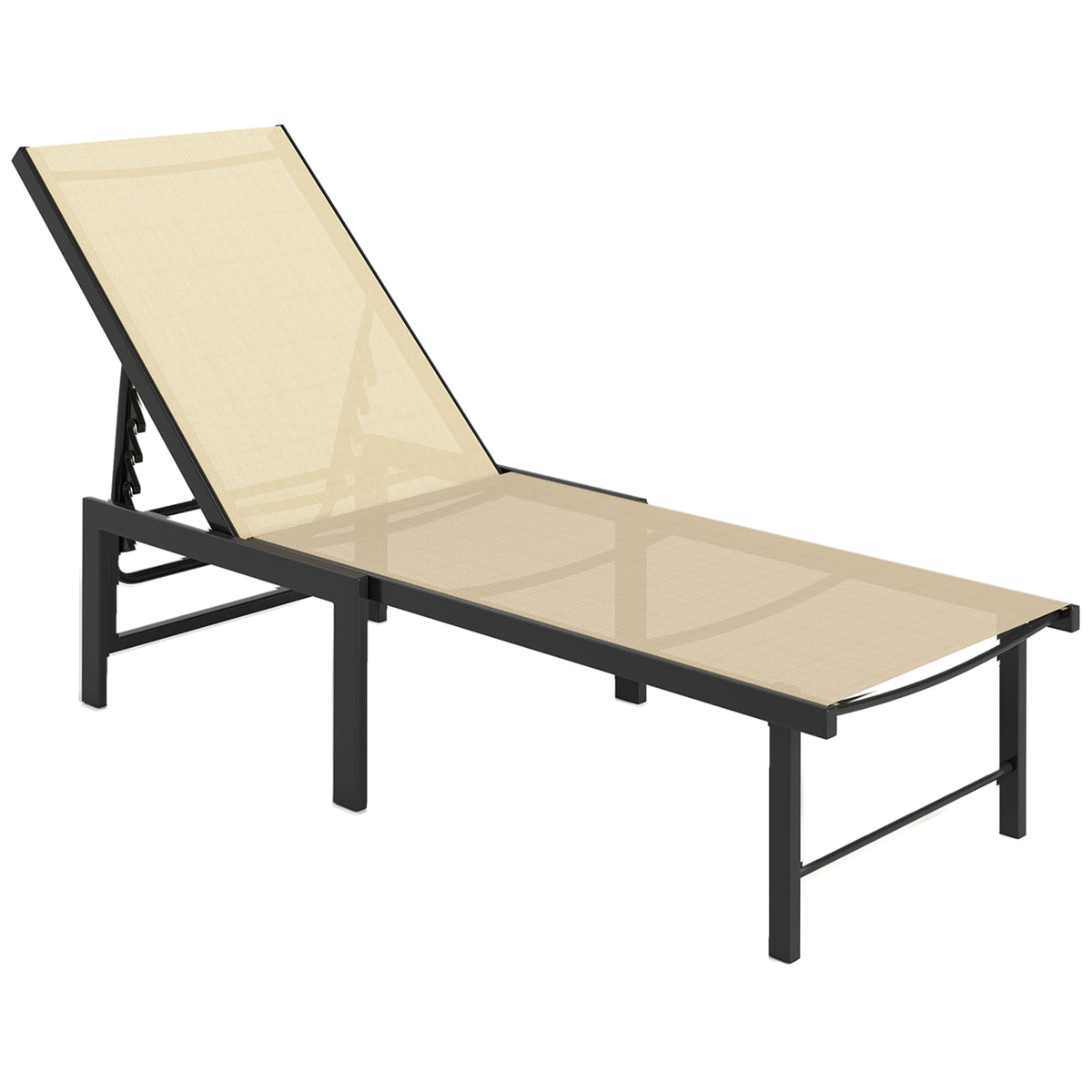 cortex-london-york-five-level-reclining-sun-lounger-black-grey