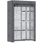 cortex-london-kensington-dark-grey-fabric-wardrobe-shelves-hanging-rail