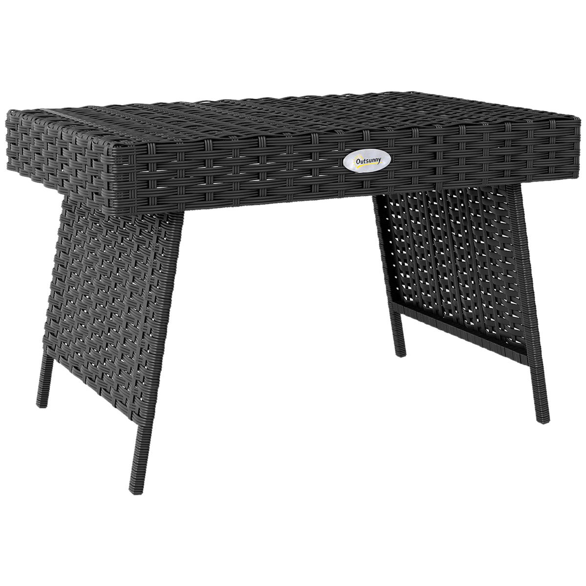 cortex-london-windsor-foldable-rattan-outdoor-coffee-table-black