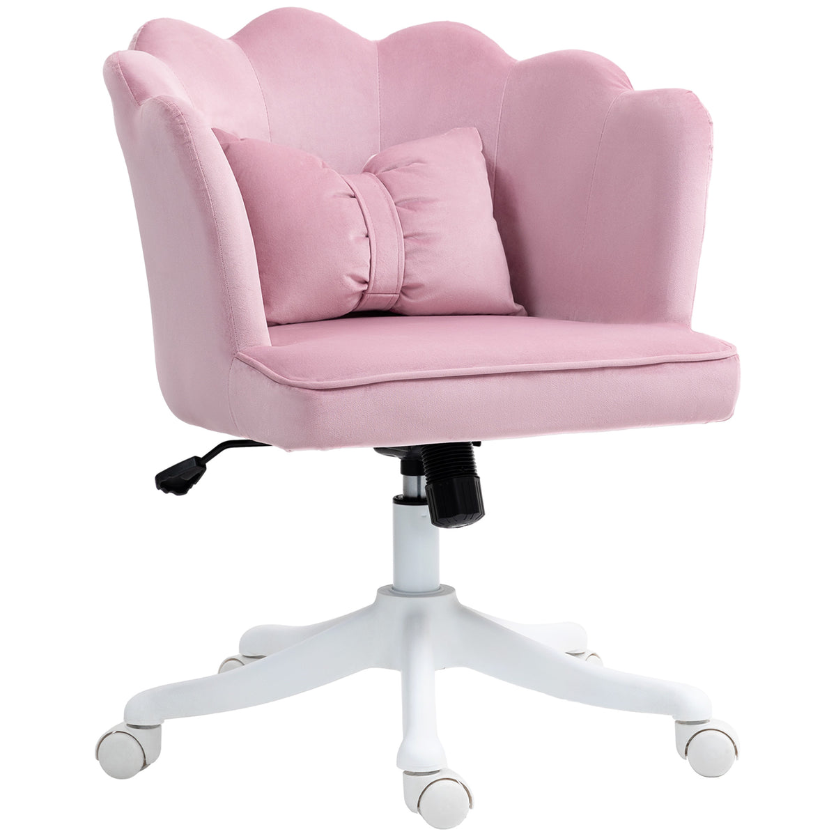 cortex-london-windsor-pink-armless-home-office-chair-velvet-feel-wide-seat