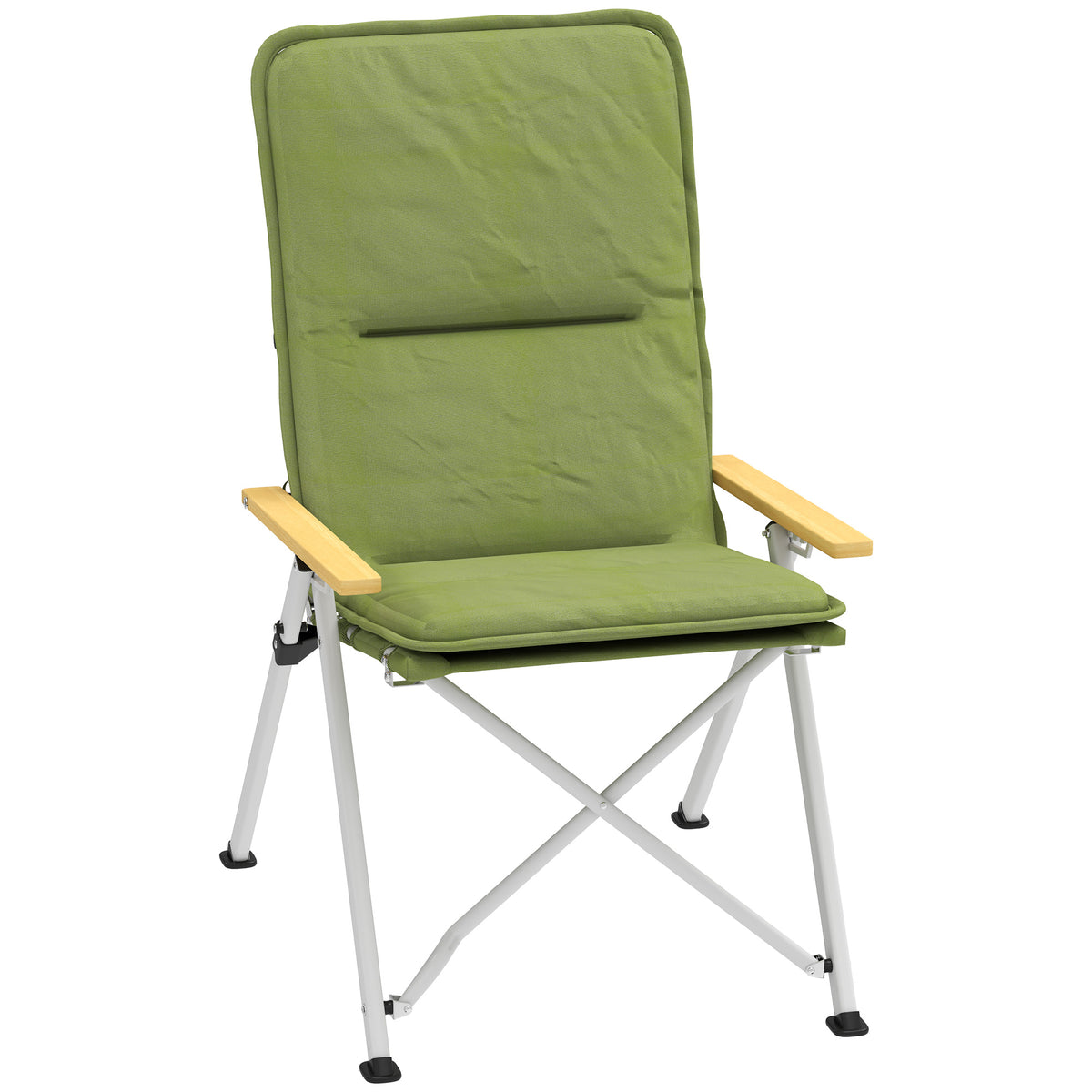 cortex-london-windsor-padded-outdoor-folding-recliner-chair-black