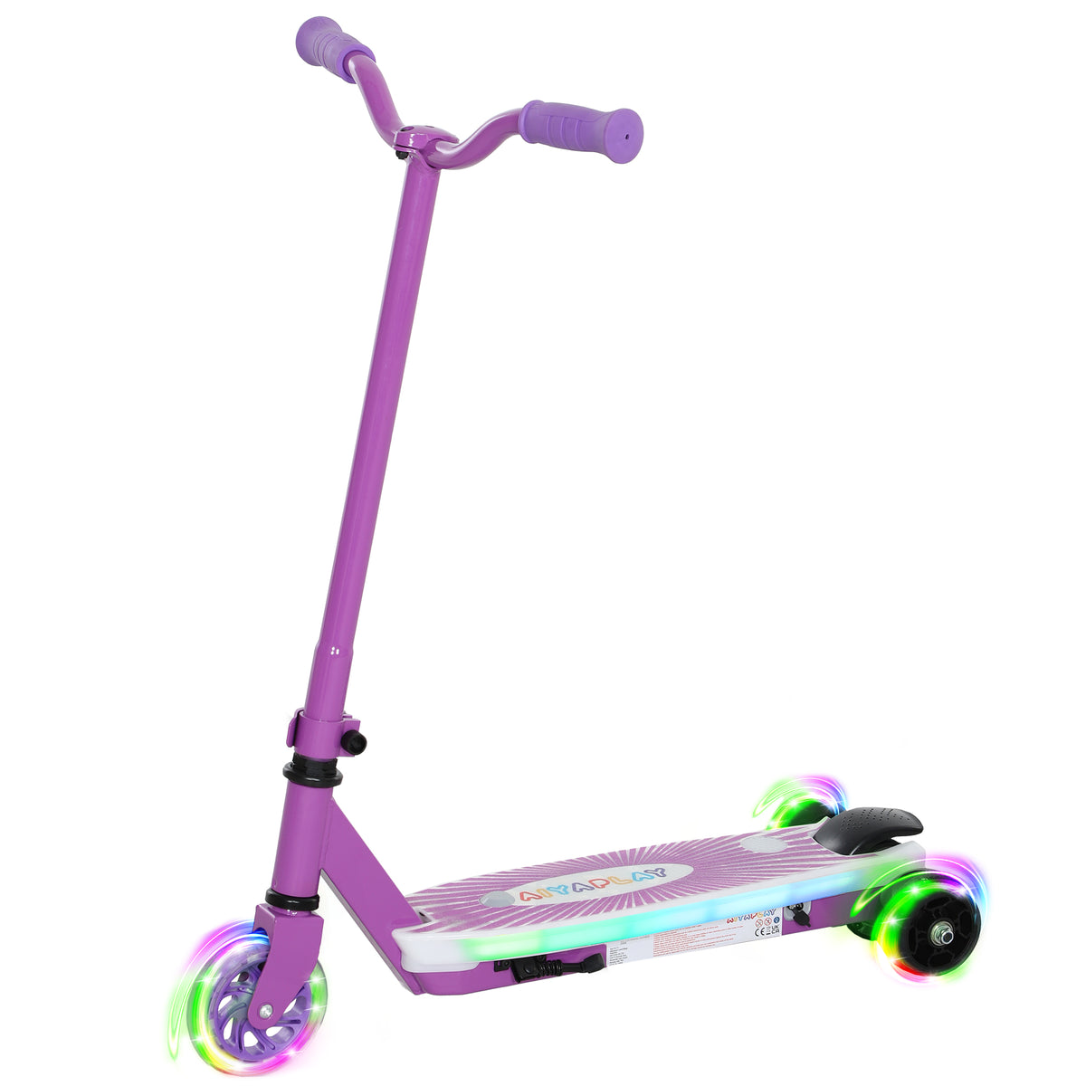 cortex-london-windsor-kids-electric-scooter-with-auxiliary-wheels-blue