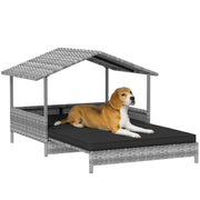cortex-london-windsor-extendable-rattan-dog-house-water-resistant-roof-cushion