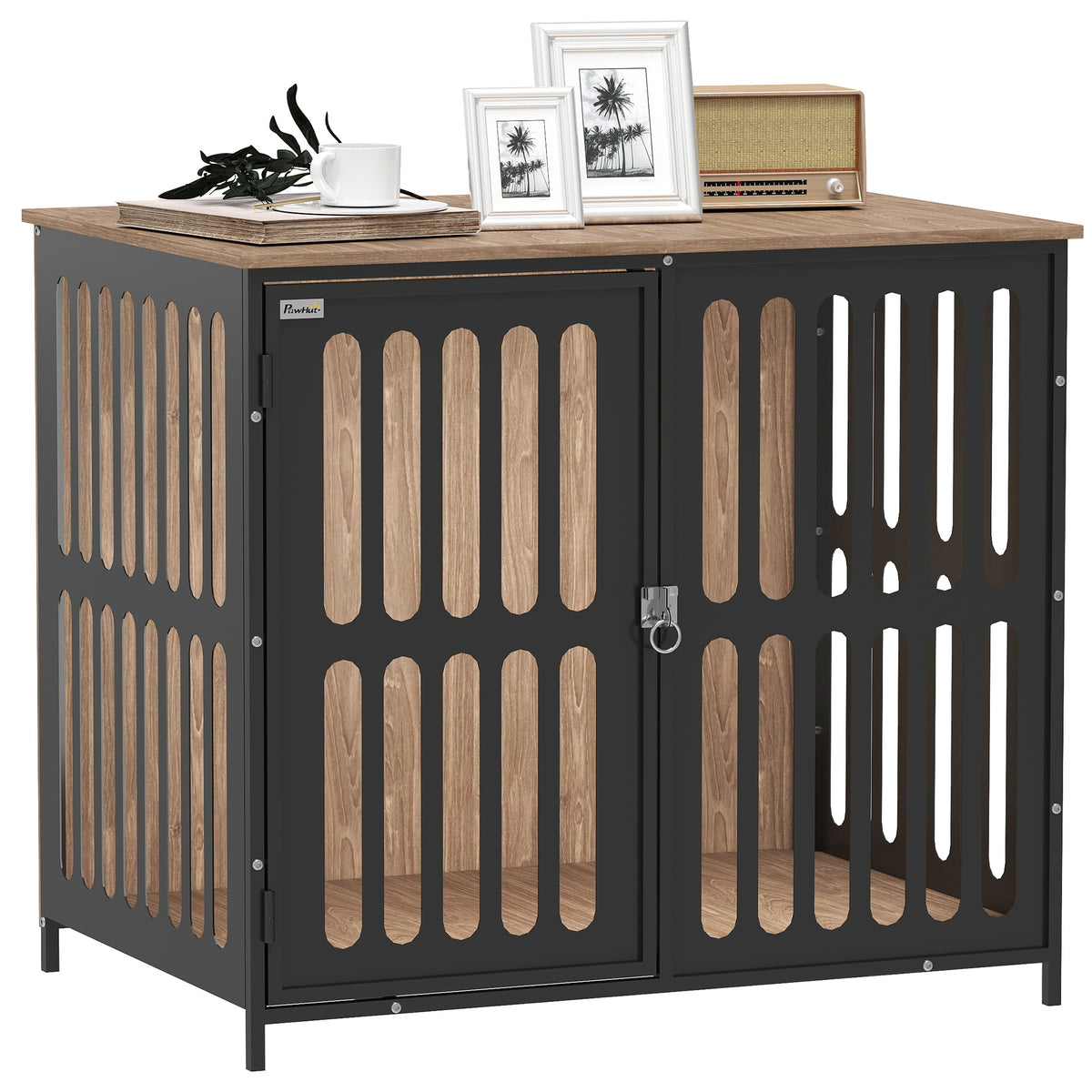 cortex-london-windsor-walnut-dog-crate-side-table-medium-dogs