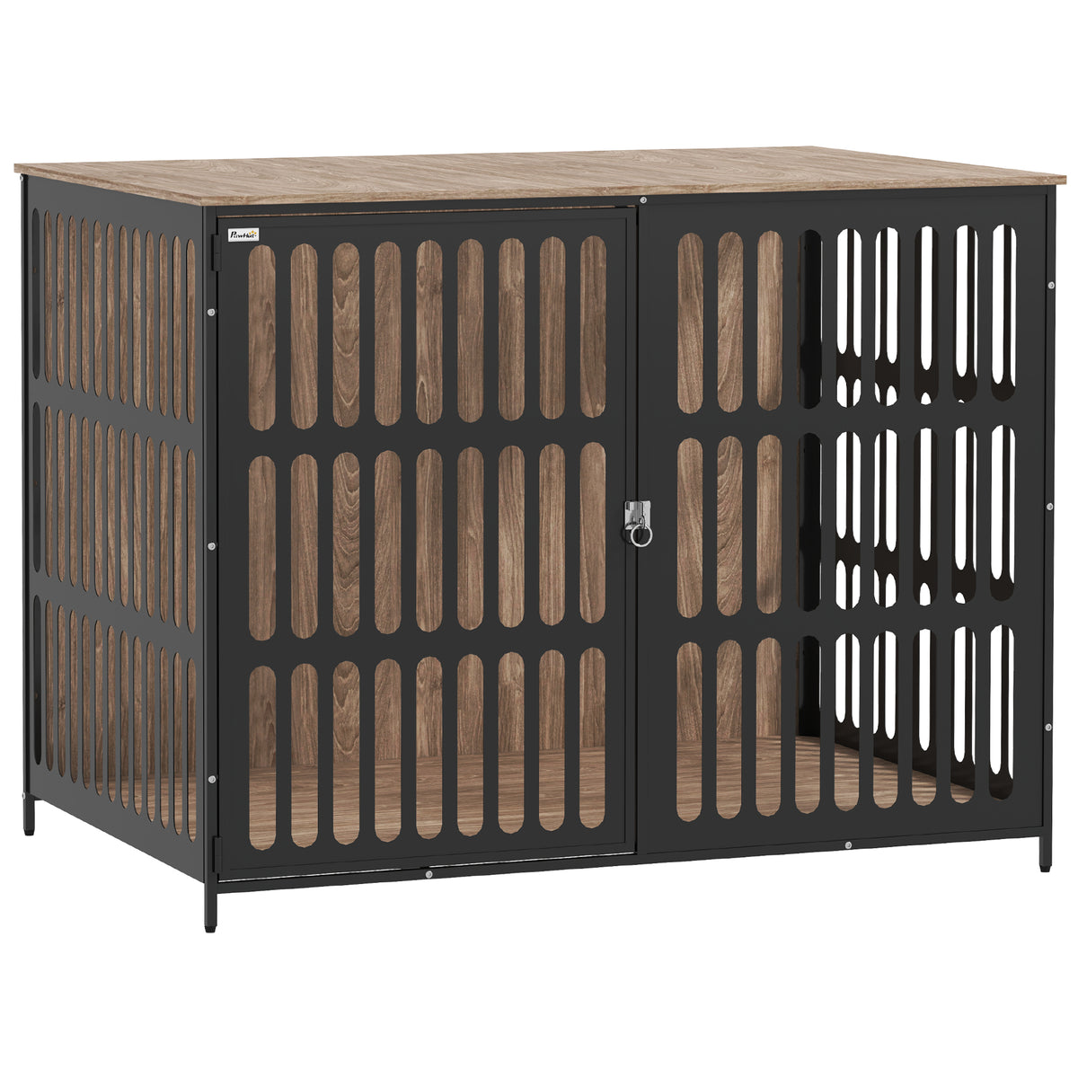 cortex-london-windsor-walnut-dog-crate-side-table-medium-dogs