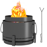 cortex-london-york-smokeless-wood-burning-metal-fire-pit-37cm-dark-grey