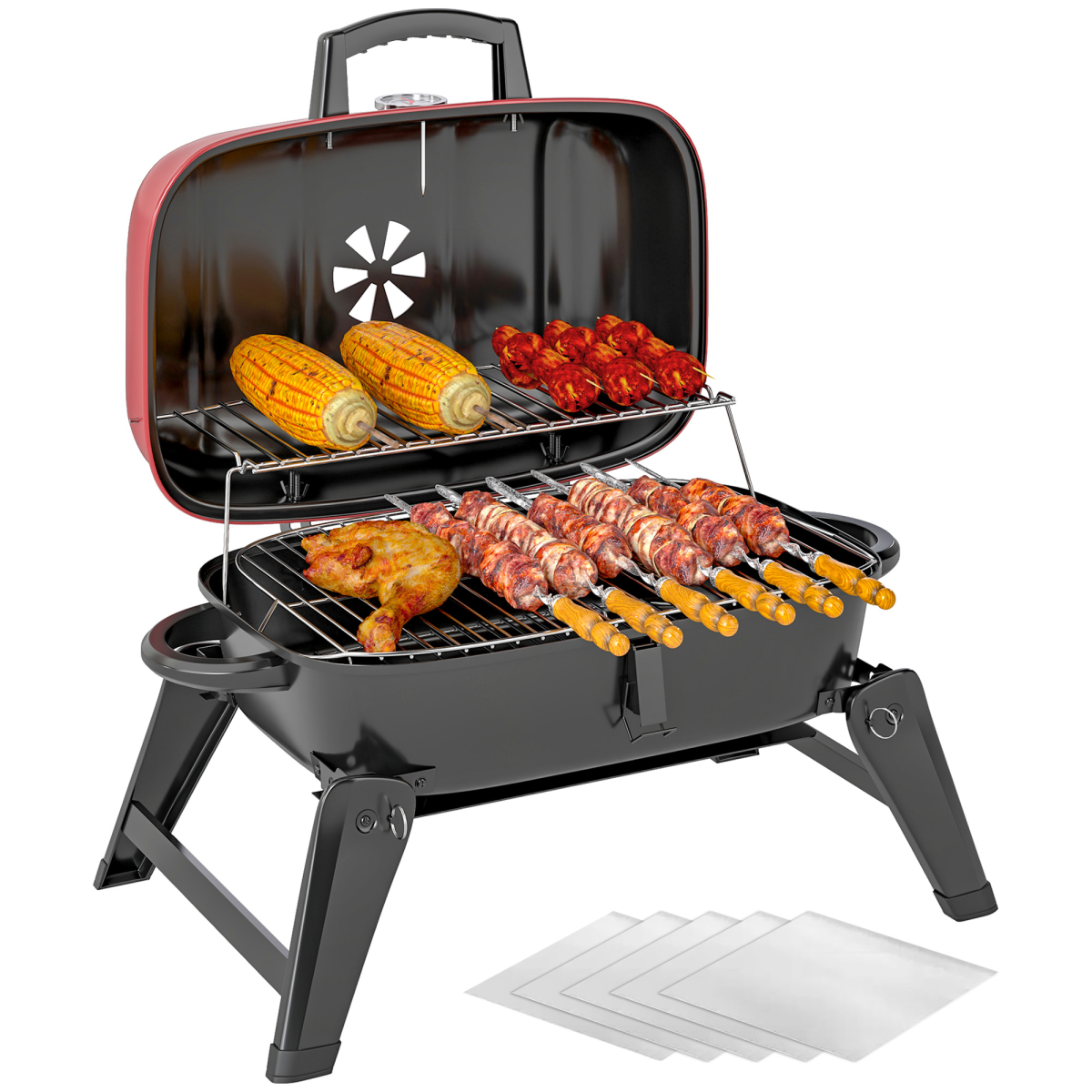 cortex-london-windsor-folding-charcoal-barbecue-grill-black-steel