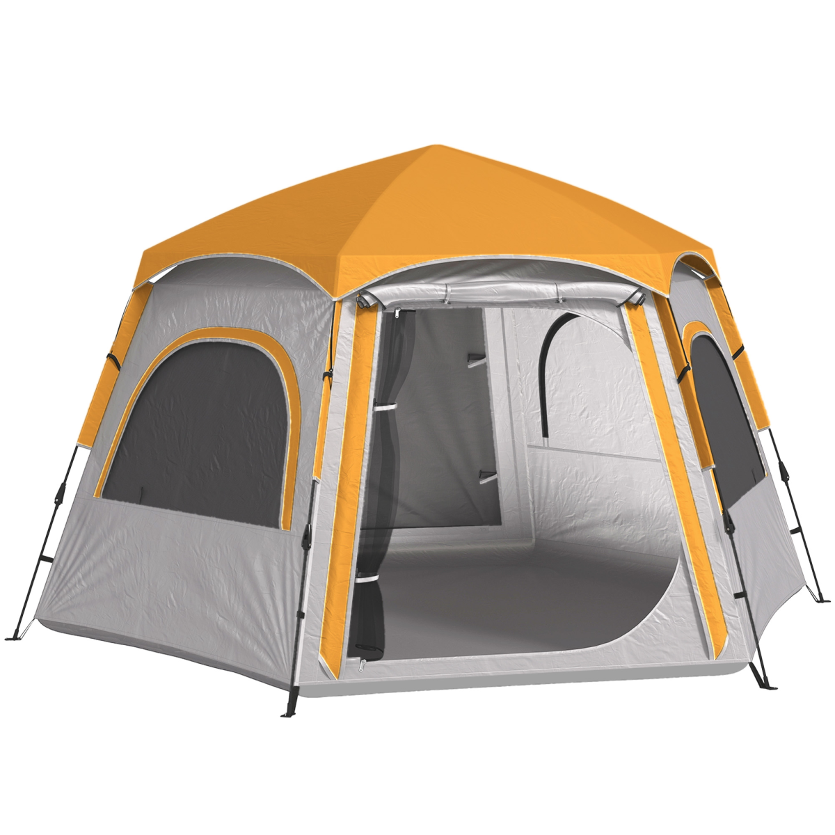 cortex-london-windsor-four-person-instant-dome-camping-tent-dark-grey
