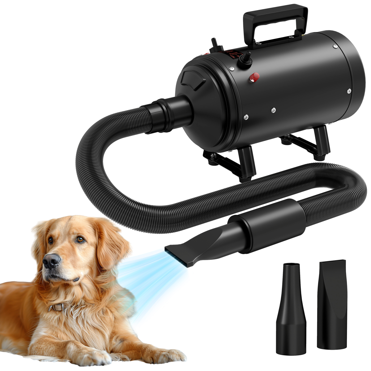 cortex-london-windsor-2200w-dog-hair-dryer-adjustable-temperature-black