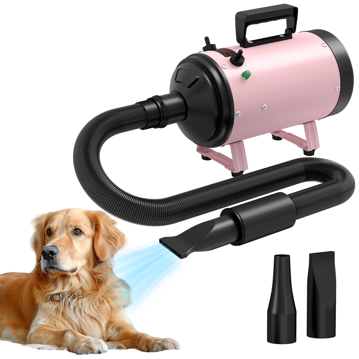 cortex-london-windsor-2200w-dog-hair-dryer-adjustable-temperature-black