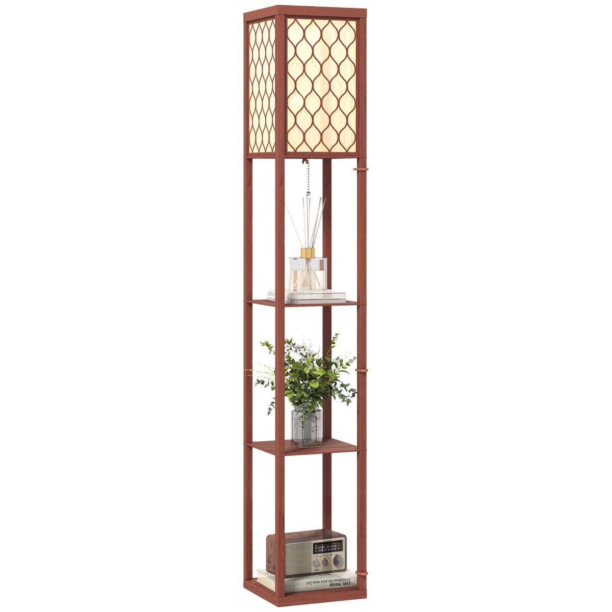 cortex-london-york-oak-white-honeycomb-shelf-floor-lamp