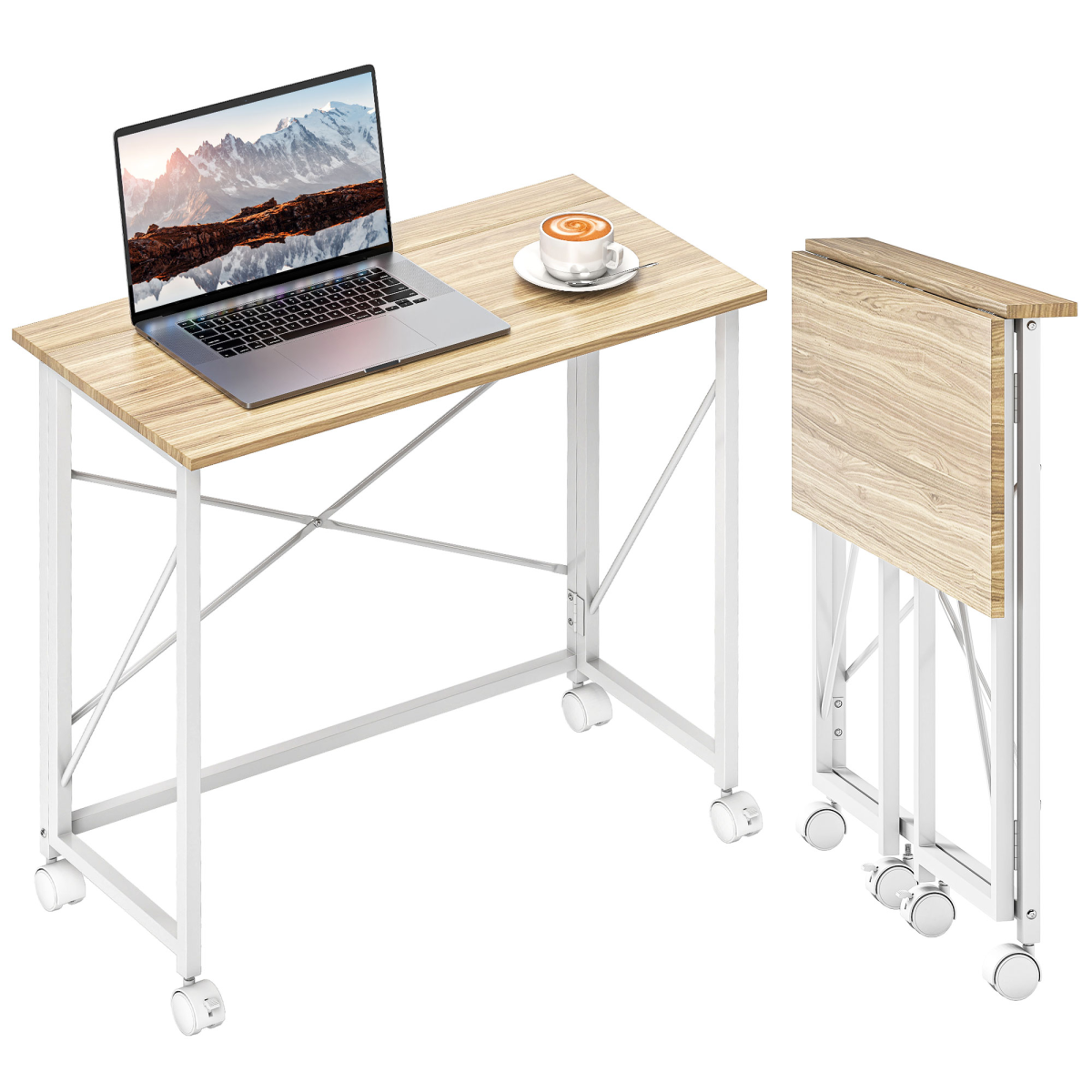 cortex-london-windsor-folding-desk-on-wheels-oak-tone-white