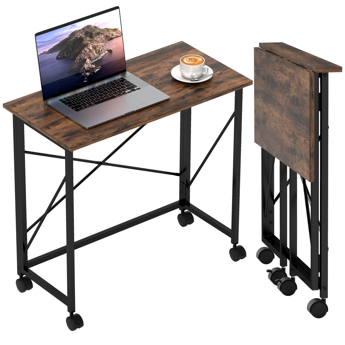 cortex-london-windsor-folding-desk-on-wheels-oak-tone-white