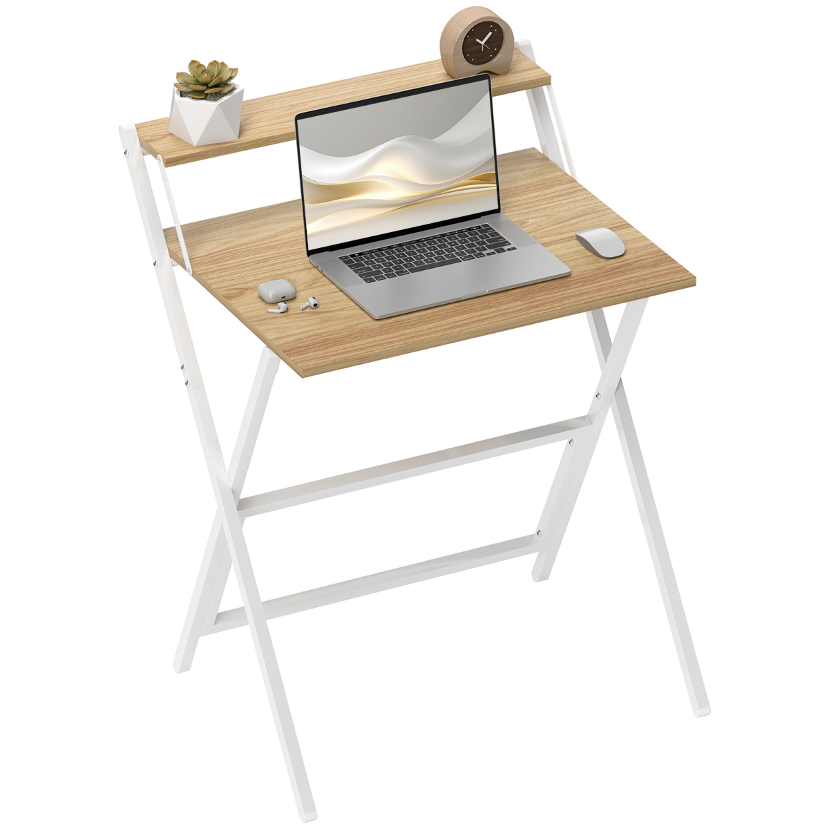cortex-london-windsor-folding-computer-desk-natural-wood-finish-white