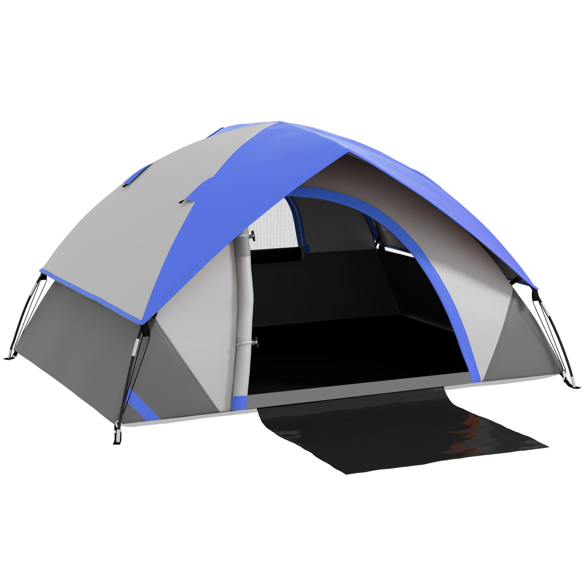 cortex-london-windsor-two-man-camping-tent-3000mm-waterproof-grey-dark-blue