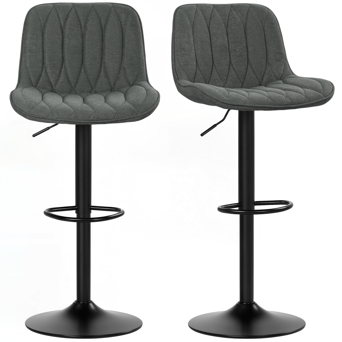 cortex-london-york-modern-adjustable-linen-look-bar-stools-set-of-2-brown-black