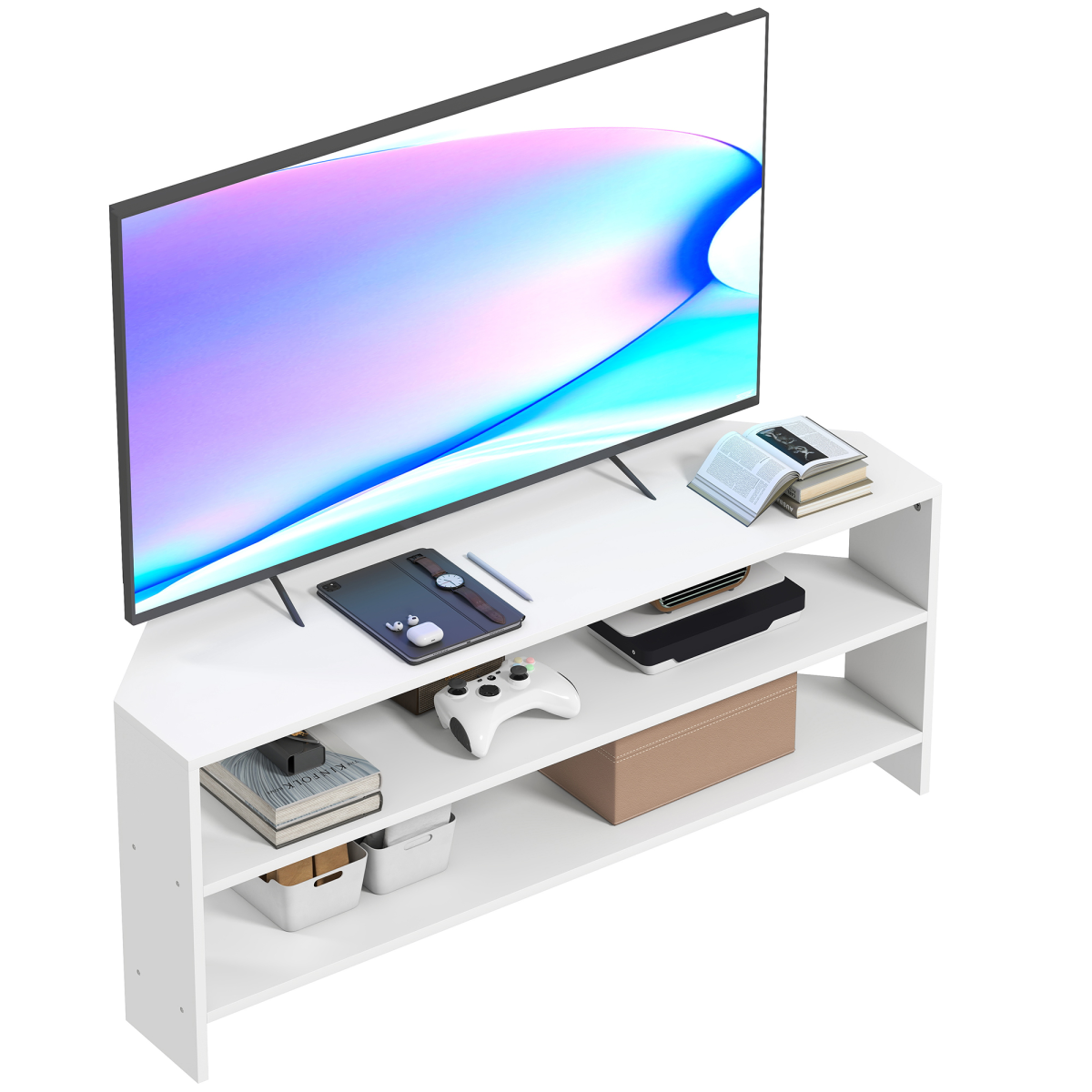 cortex-london-windsor-black-corner-tv-stand-open-shelves-47-inch-tv