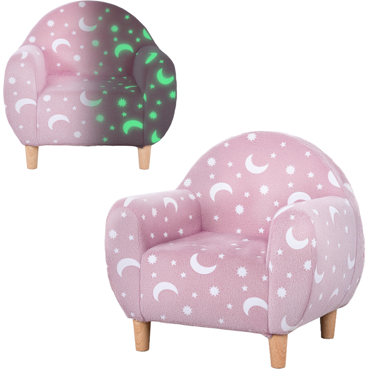 cortex-london-windsor-glow-in-the-dark-kids-armchair-grey