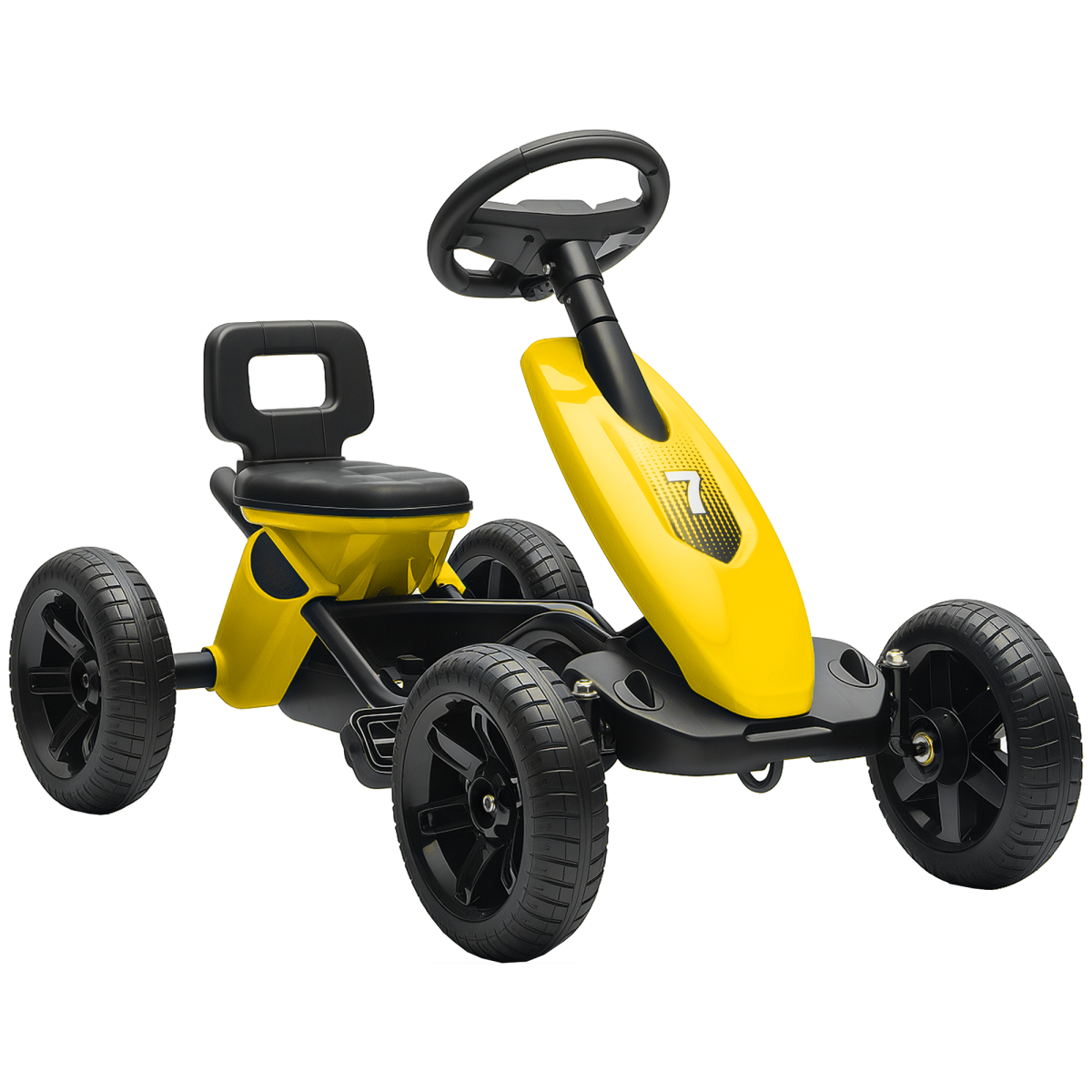 cortex-london-windsor-kids-pedal-go-kart-blue-eva-wheels-metal-frame