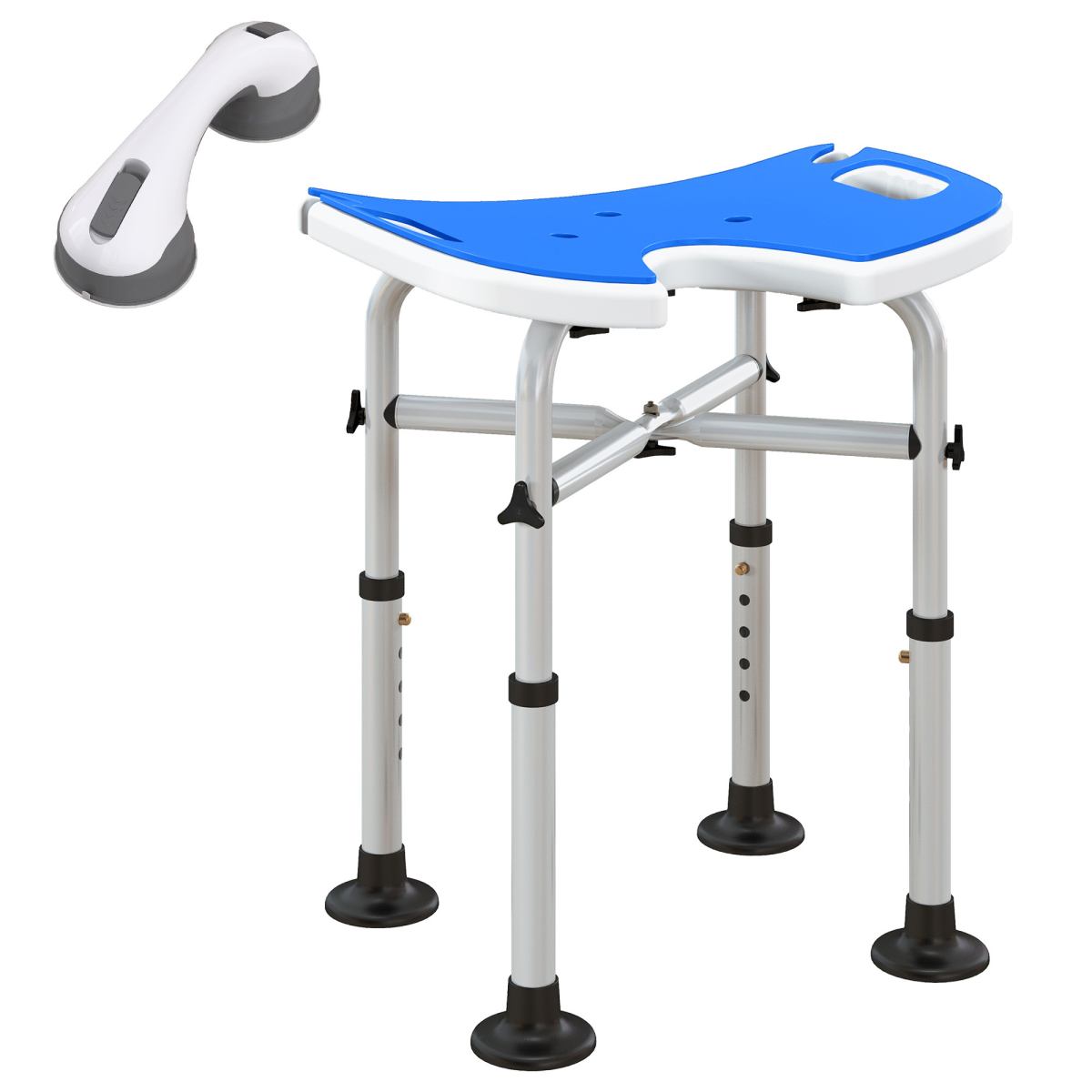 cortex-london-windsor-adjustable-aluminium-shower-stool-dark-blue