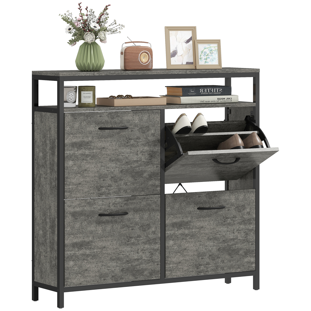 cortex-london-kensington-cement-grey-shoe-cabinet-four-flip-drawers