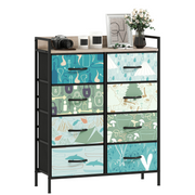 cortex-london-york-blue-four-drawer-fabric-dresser-open-shelf