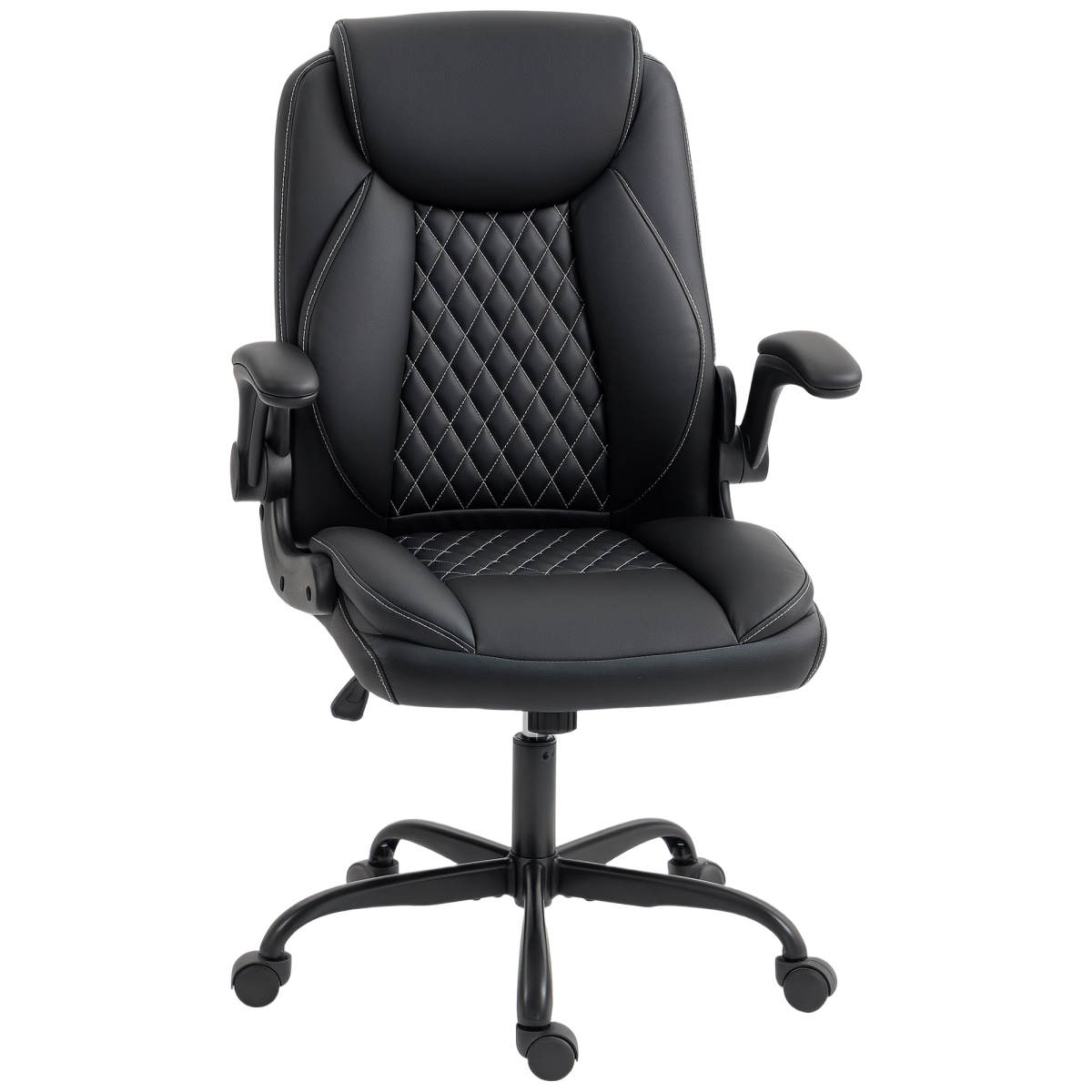 cortex-london-yorkminster-pu-leather-office-chair-black-flip-up-armrests