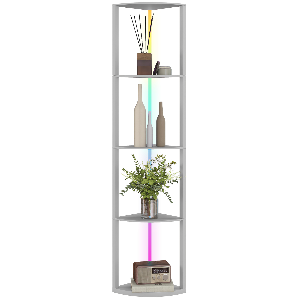 cortex-london-windsor-rgb-led-floor-lamp-with-five-tier-oak-mdf-shelves-and-remote-control