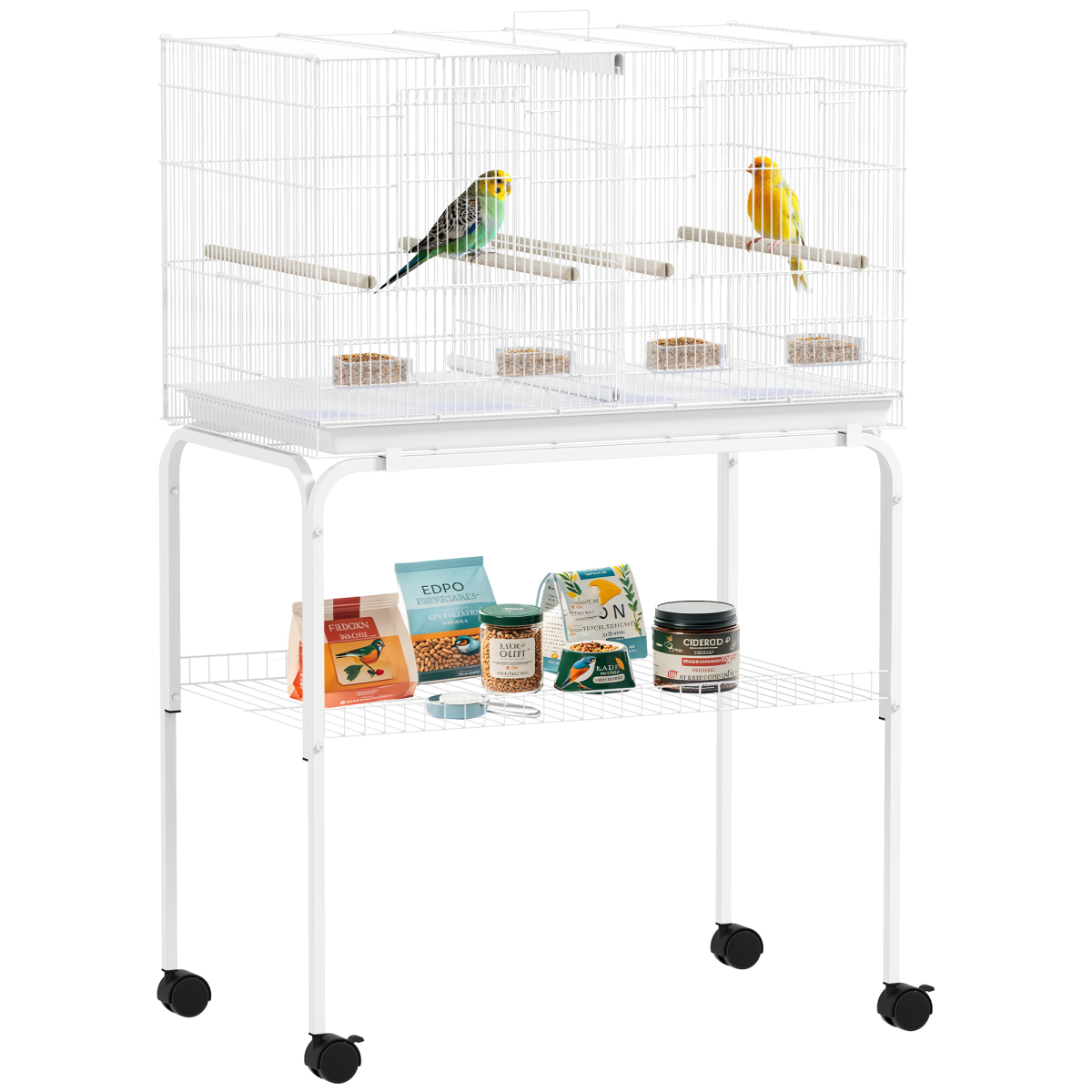 cortex-london-york-pawhut-white-bird-cage-divider-four-wooden-perches-slide-out-tray
