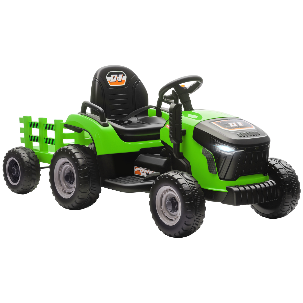 cortex-london-yorkshire-blue-12v-ride-on-tractor-with-trailer