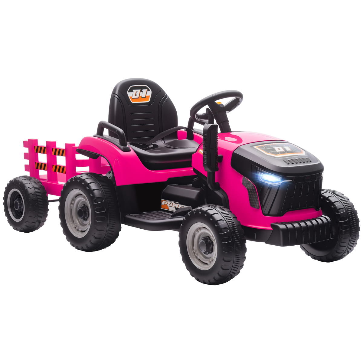 cortex-london-yorkshire-blue-12v-ride-on-tractor-with-trailer