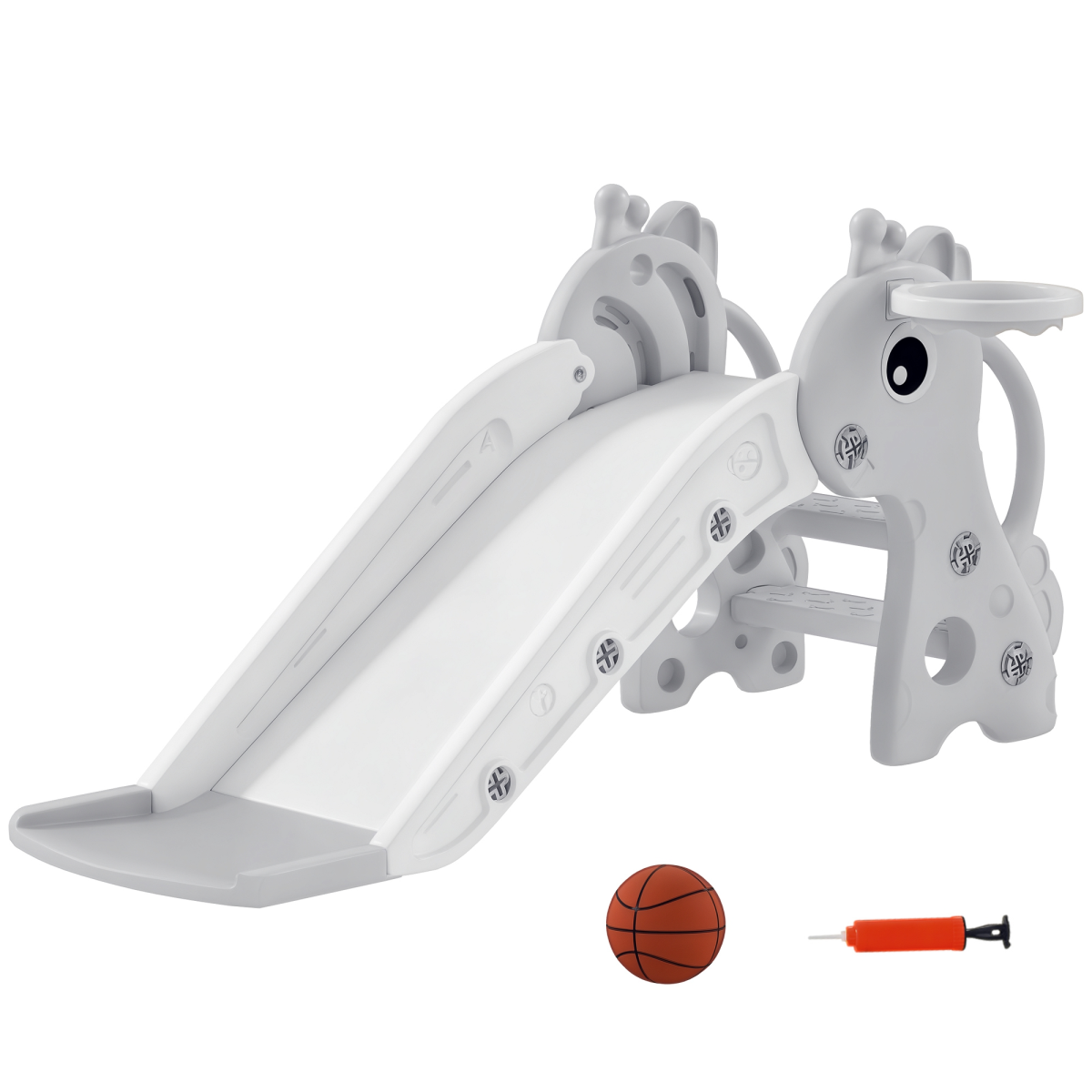 cortex-london-windsor-giraffe-3-in-1-kids-slide-climber-basketball-hoop-blue
