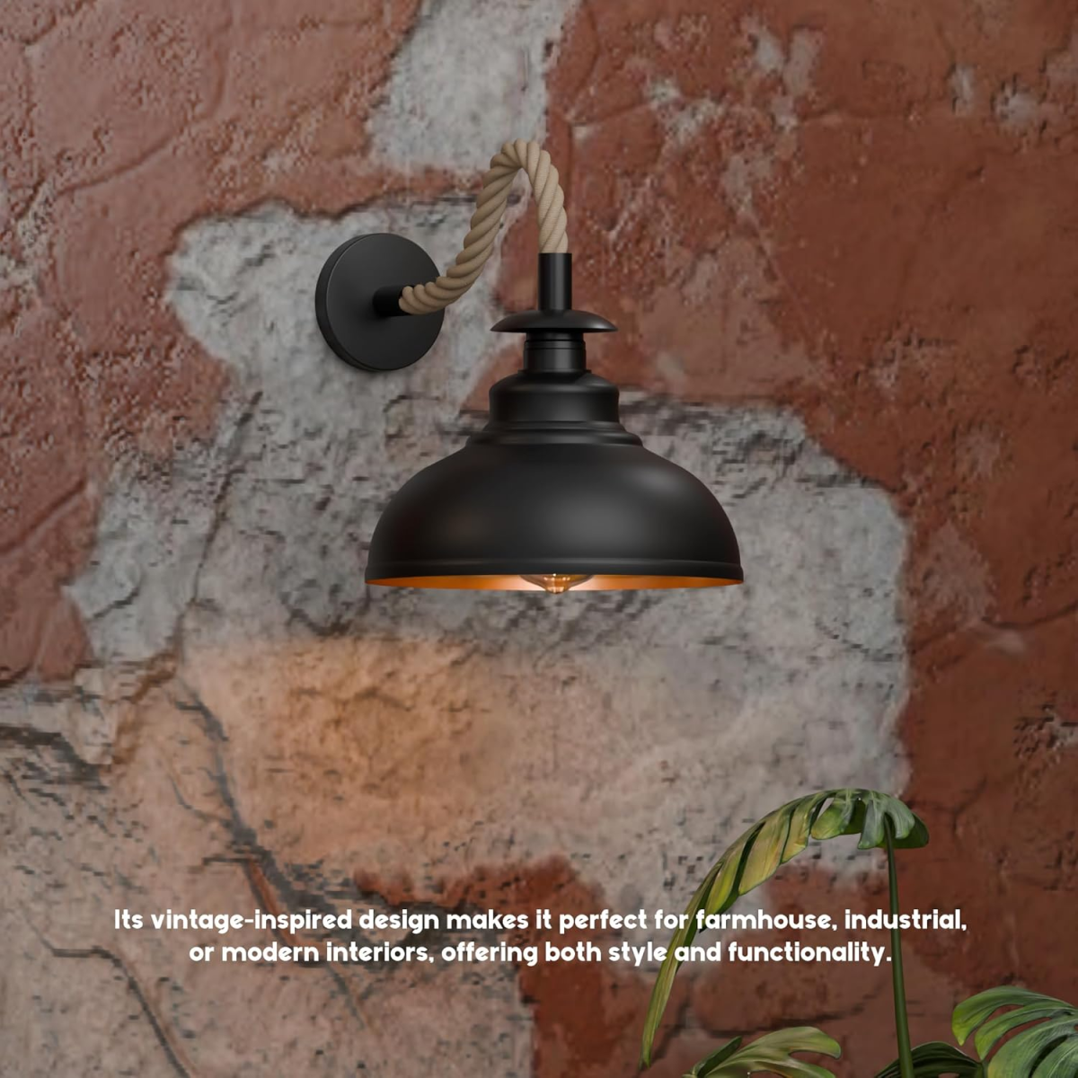 cortex-london-york-vintage-hemp-rope-wall-light-e27-black