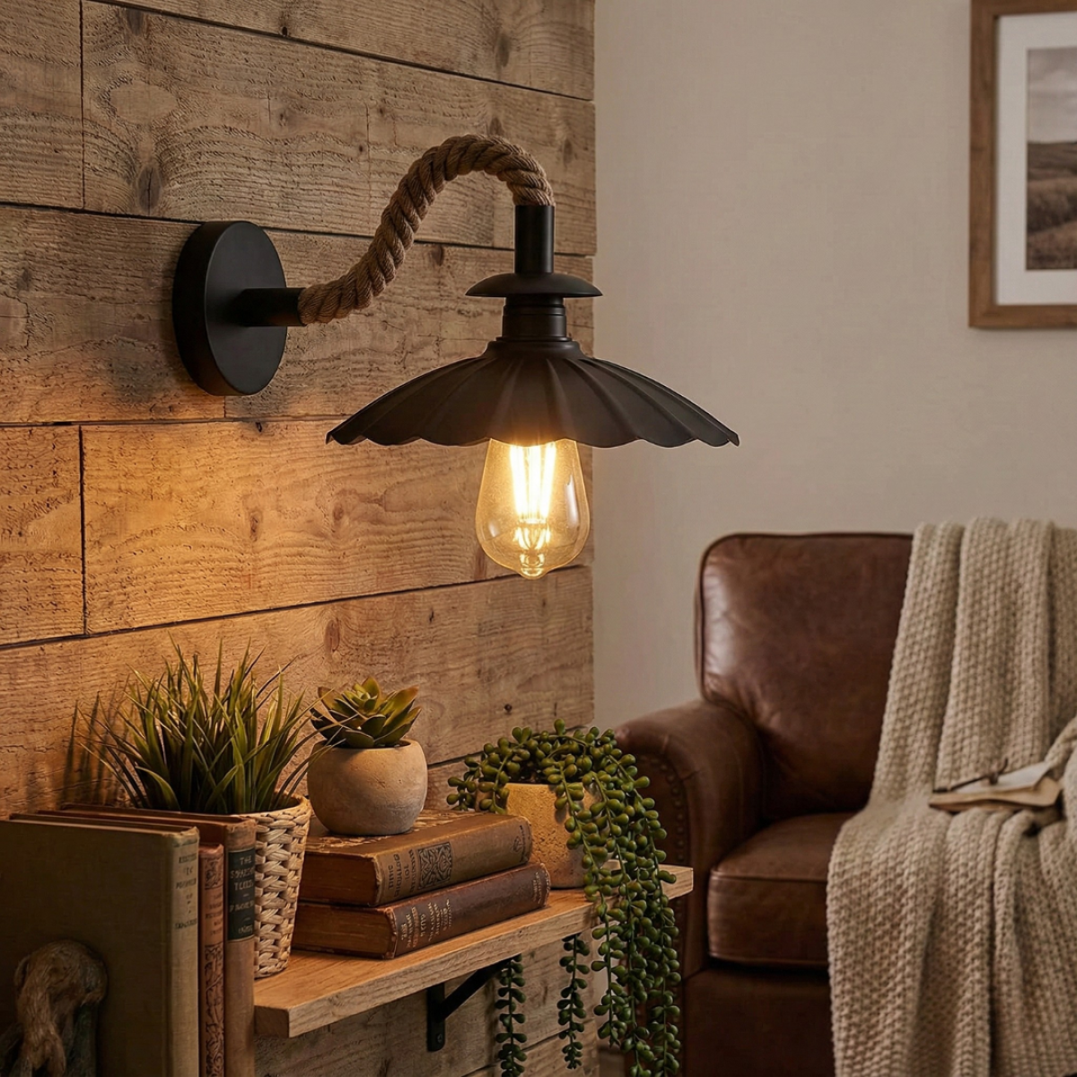 cortex-london-york-black-rope-wall-sconce-22cm-umbrella-shade-e27-6500