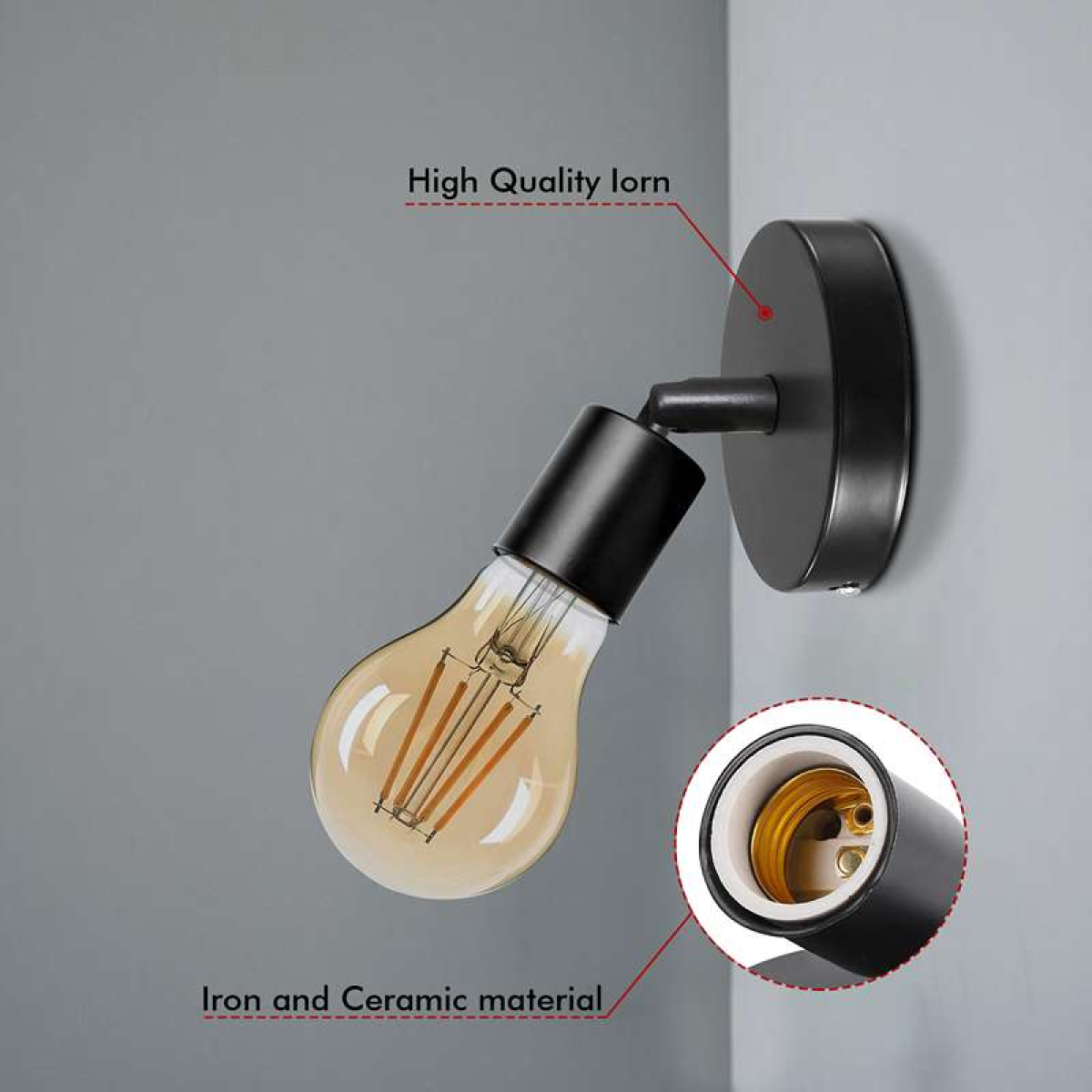cortex-london-york-adjustable-e27-black-metal-wall-light