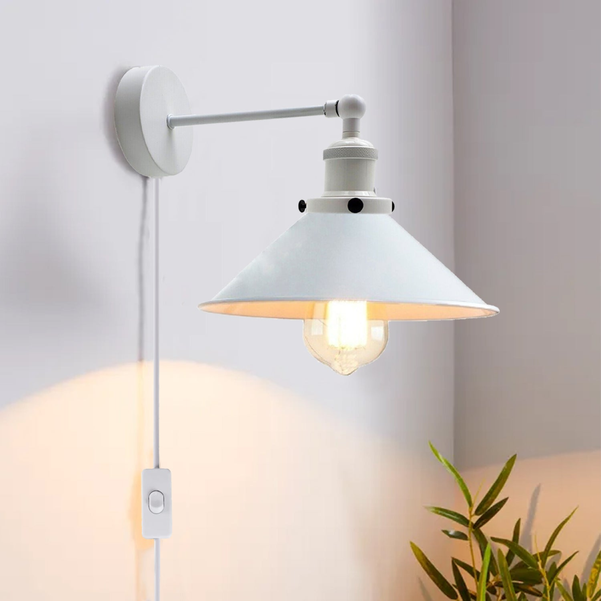 cortex-london-kensington-white-plug-in-wall-sconce-e27