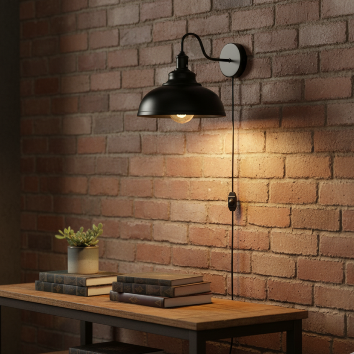 cortex-london-york-black-plug-in-wall-light-with-dimmer-2m