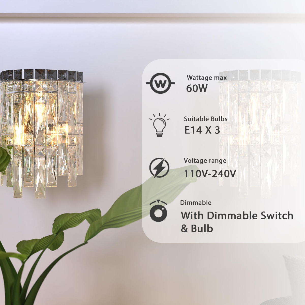 cortex-london-windsor-modern-led-crystal-chandelier-wall-light-chrome