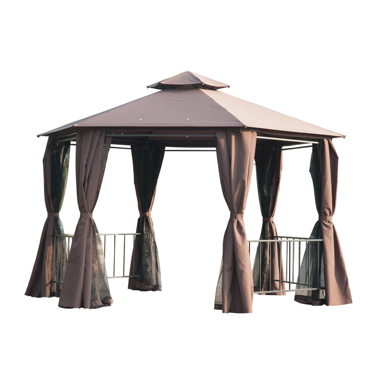 cortex-london-windsor-hexagon-patio-party-gazebo-side-panels