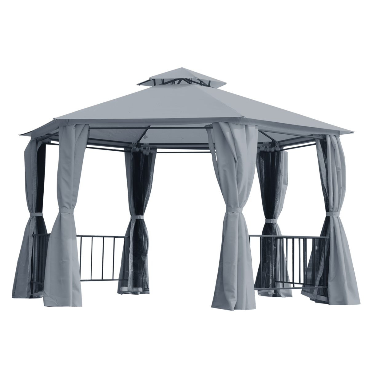 cortex-london-windsor-hexagon-patio-party-gazebo-side-panels