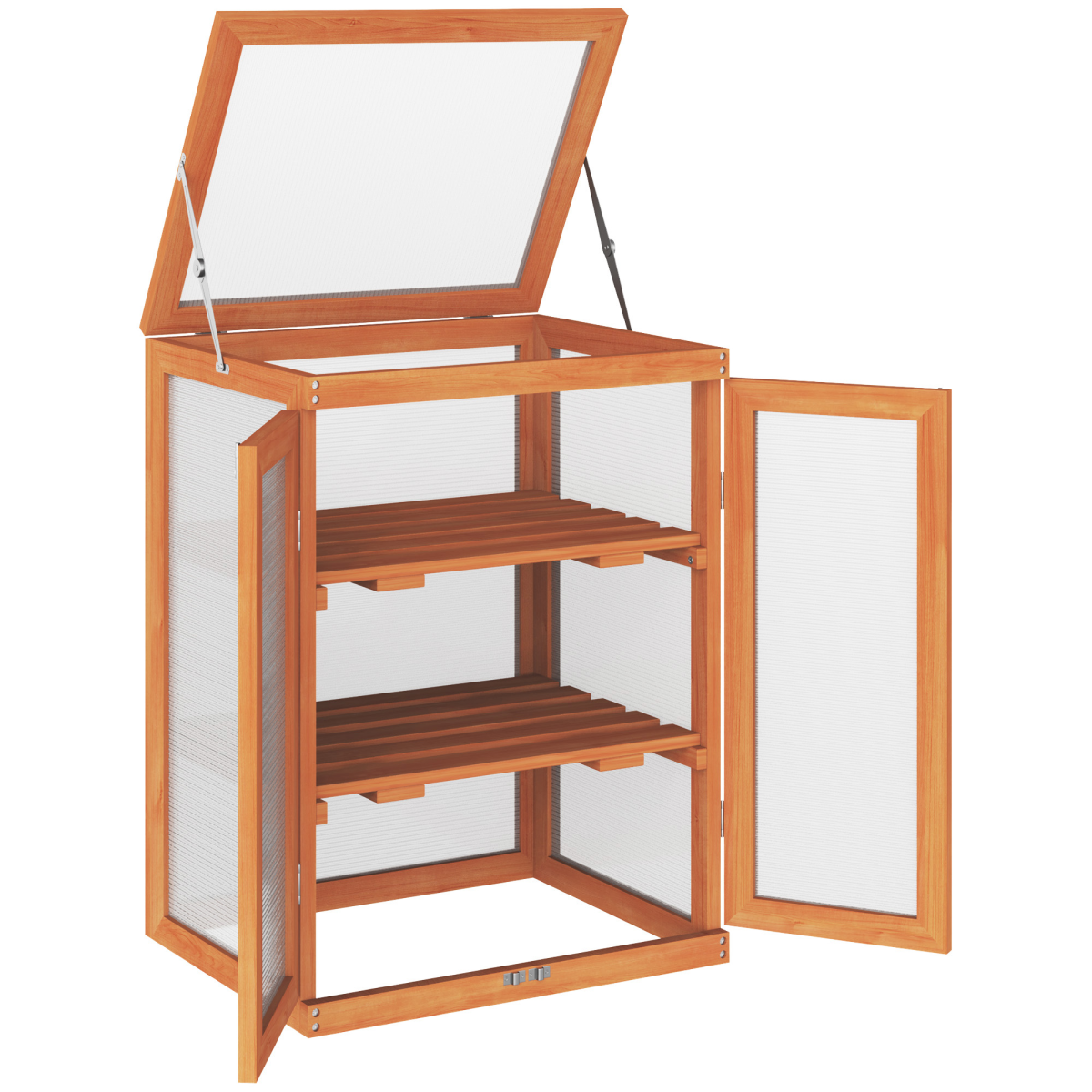 cortex-london-kensington-three-tier-wooden-cold-frame-garden-greenhouse