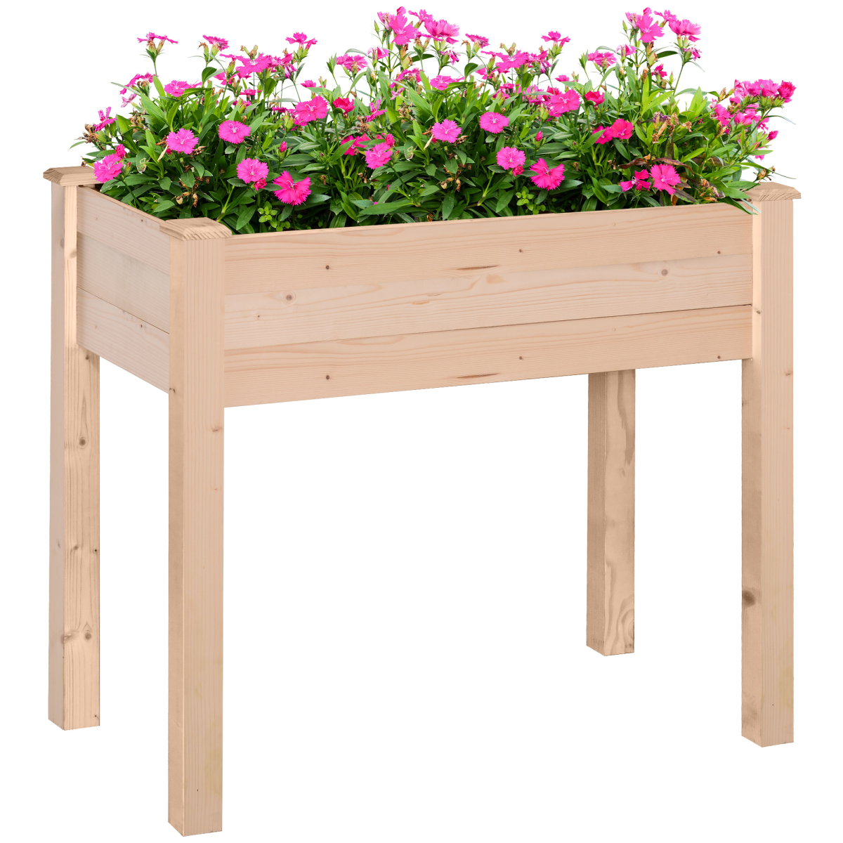 cortex-london-kew-raised-wood-garden-planter-fir-wood