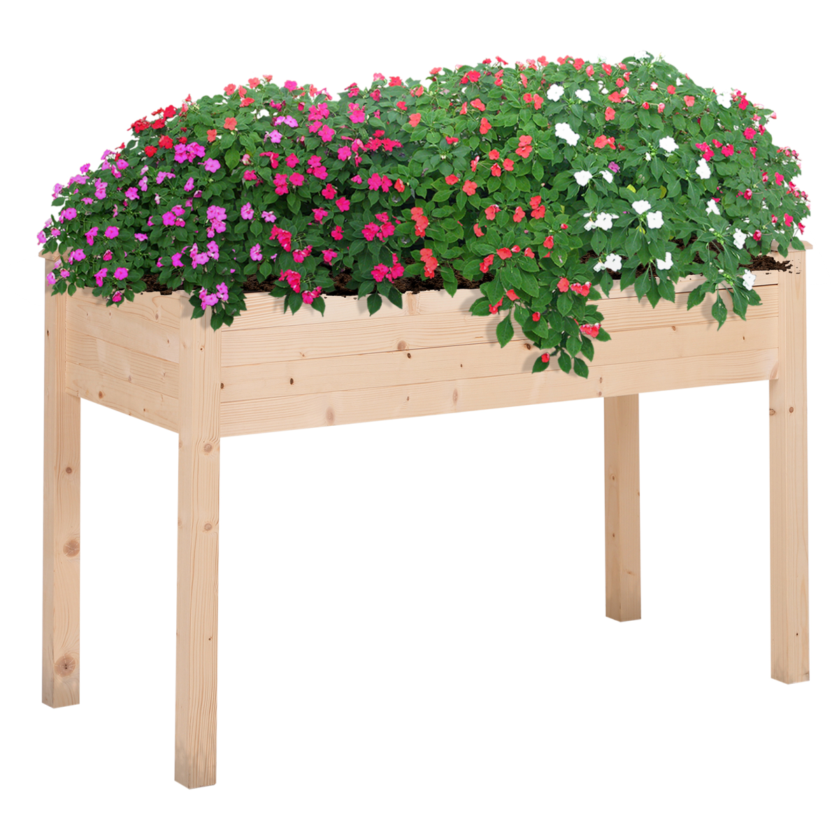 cortex-london-kew-raised-wood-garden-planter-fir-wood