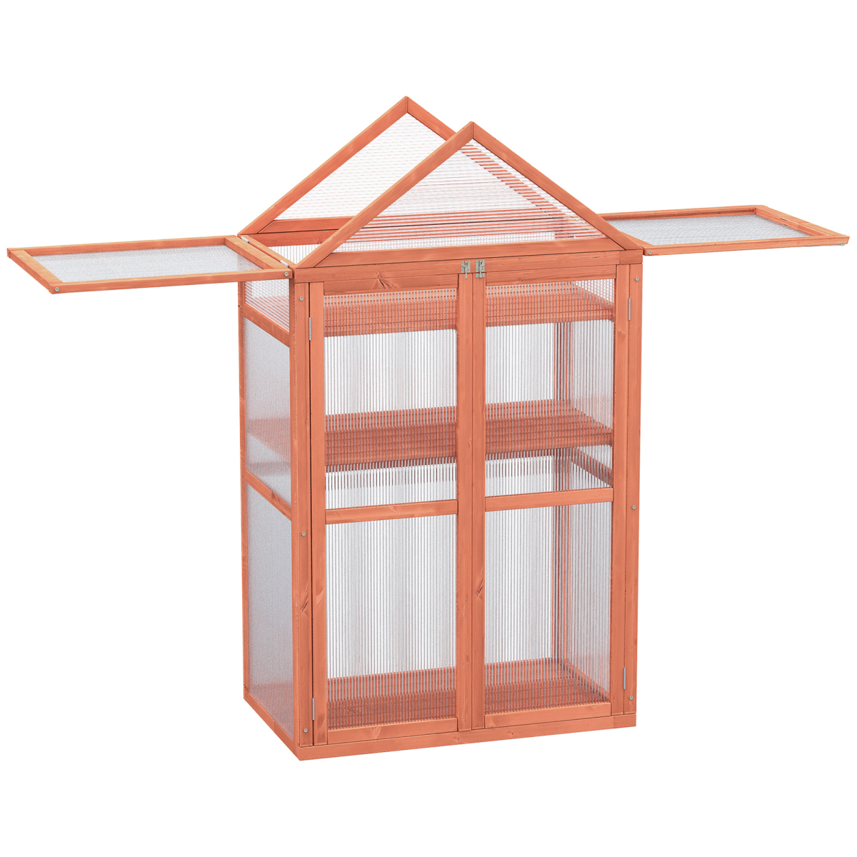 cortex-london-york-polycarbonate-garden-cold-frame-greenhouse-with-three-tier-shelf