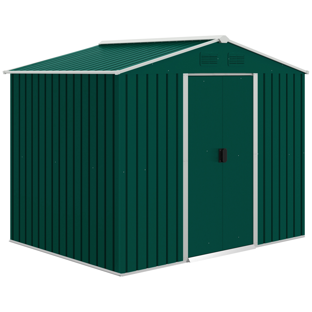 cortex-london-windsor-garden-metal-storage-shed-sliding-doors