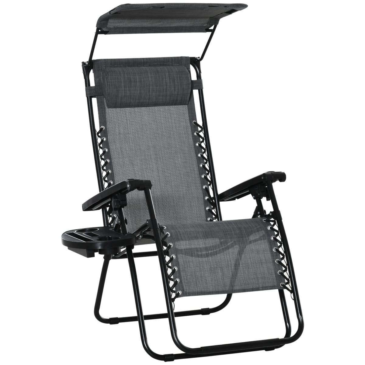 cortex-london-windsor-zero-gravity-garden-chair-with-canopy-beige-steel-frame-texteline-seat