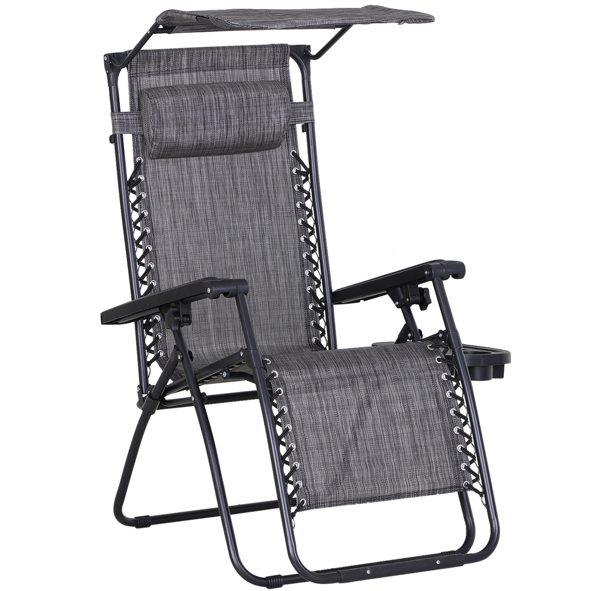 cortex-london-windsor-zero-gravity-garden-chair-with-canopy-beige-steel-frame-texteline-seat