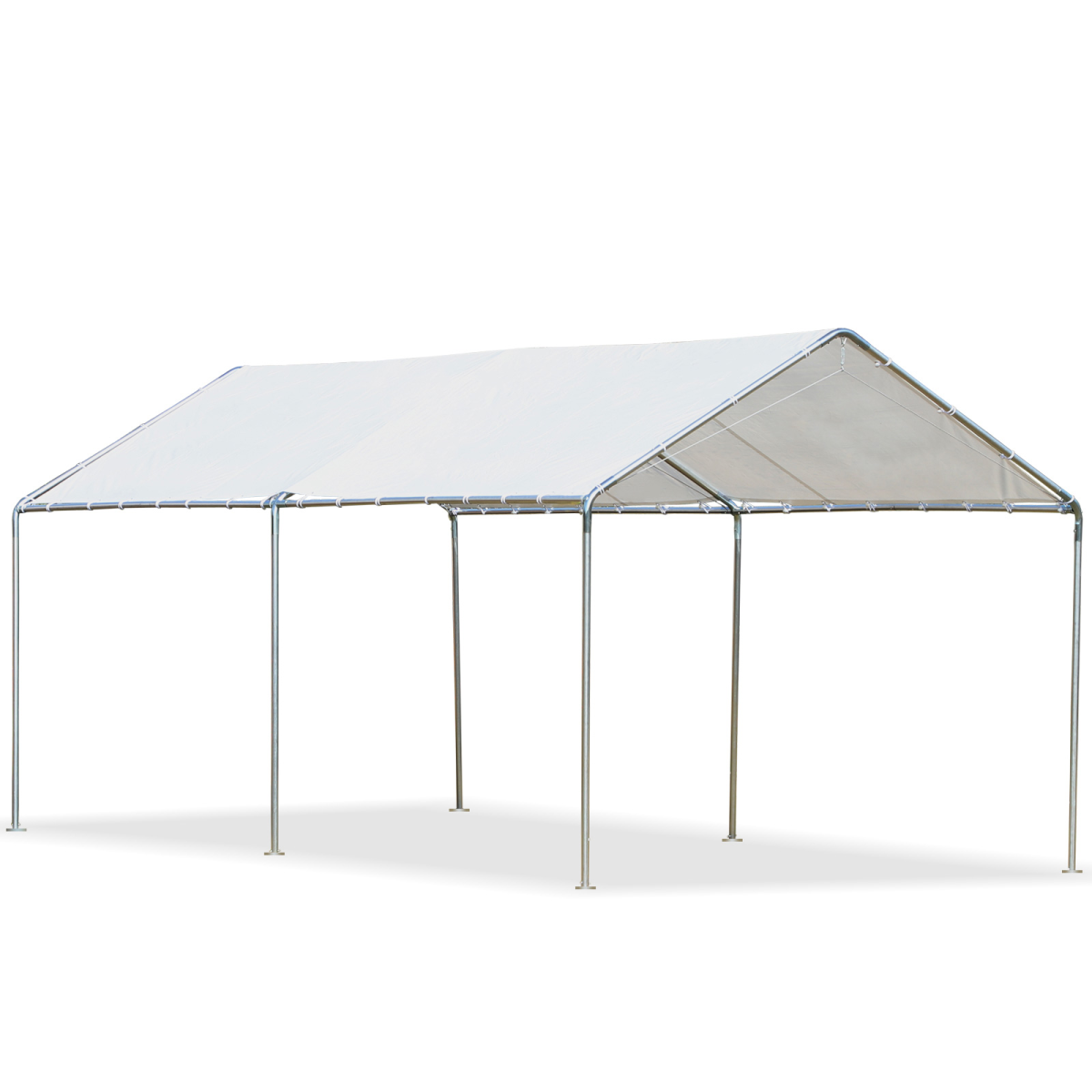 cortex-london-windsor-3m-x-6m-heavy-duty-galvanised-steel-vehicle-shelter