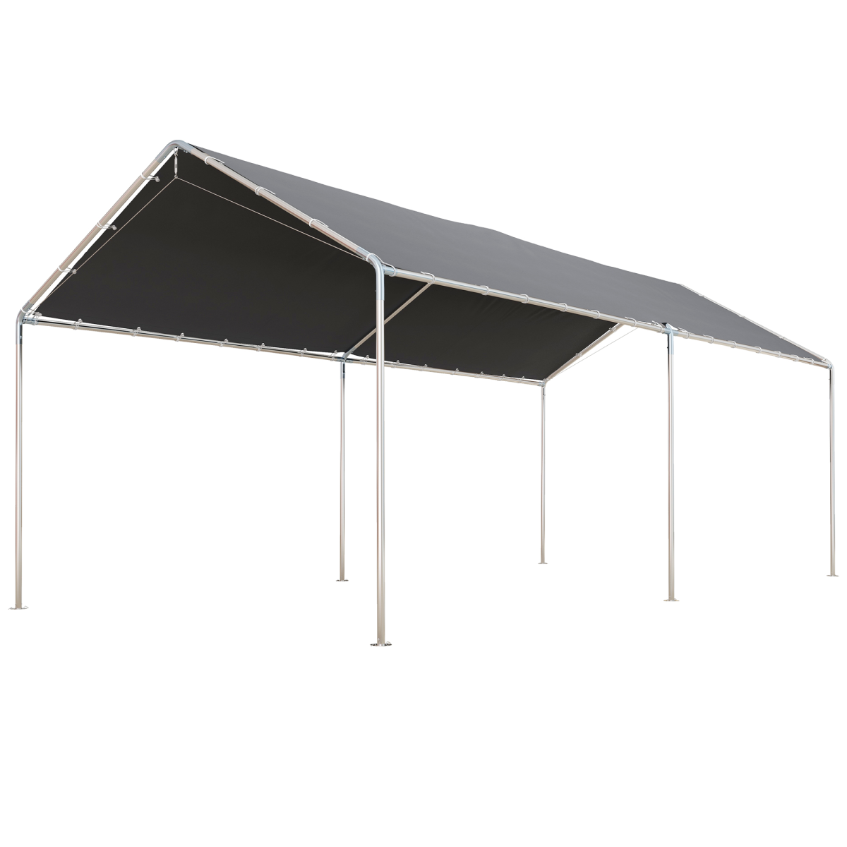 cortex-london-windsor-3m-x-6m-heavy-duty-galvanised-steel-vehicle-shelter